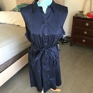 Navy blue dress